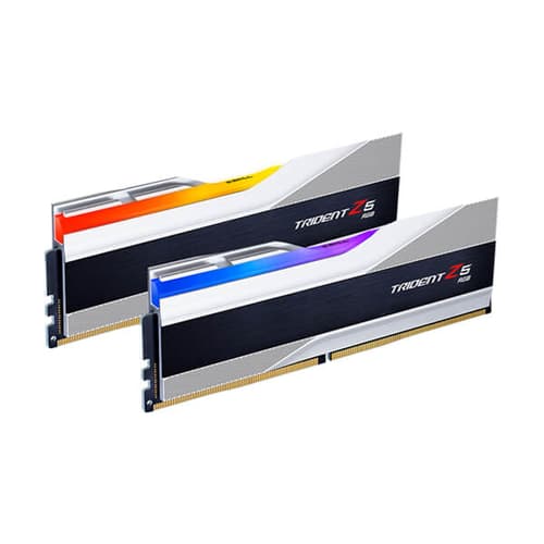 G.Skill Trident Z5 RGB 32GB (16GBx2) DDR5 5600MHz RAM (Metallic Silver)